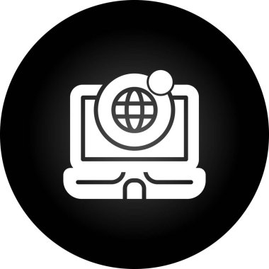 seo modern simgesinin vektör illüstrasyonu