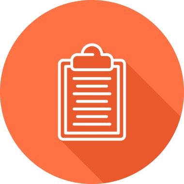 belge simgesi vektör illüstrasyonu