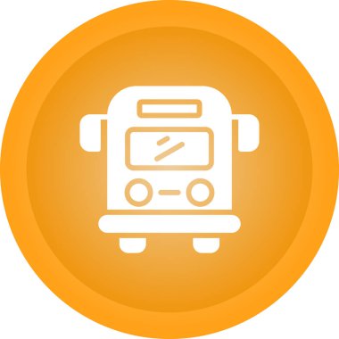 tren. Web simgesi basit illüstrasyon