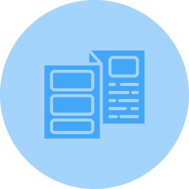 Dosya simgesinin vektör illüstrasyonu