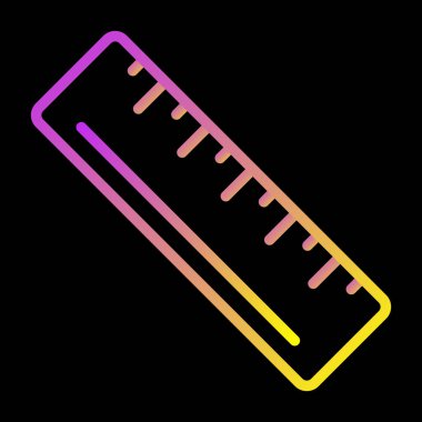 Termometre simgesi, anahat stili