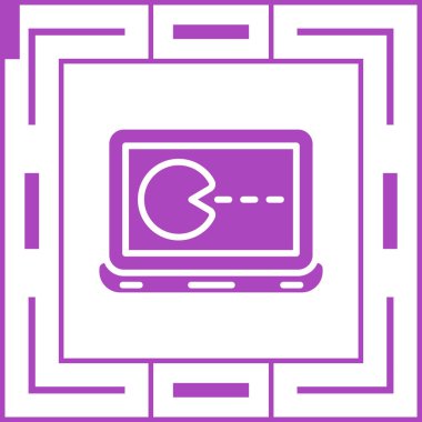 Seo simgesinin vektör illüstrasyonu