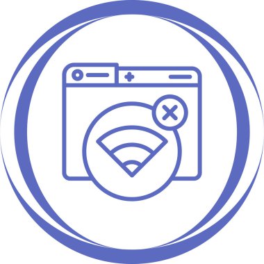 Çamaşır makinesi. Web simgesi basit illüstrasyon