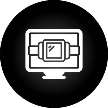 Modern b 'nin vektör illüstrasyonu eksik simgesi