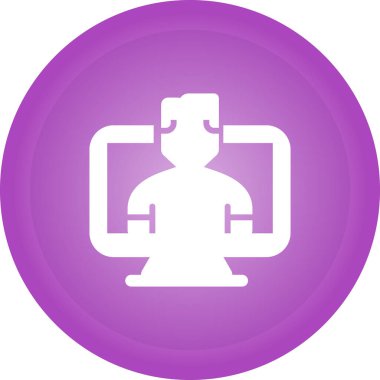 Bilgisayar web simge vektör çizim