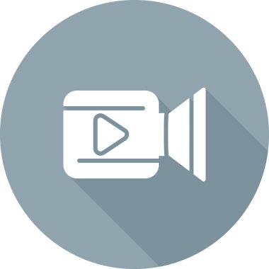 video oynatıcı vektör simgesi