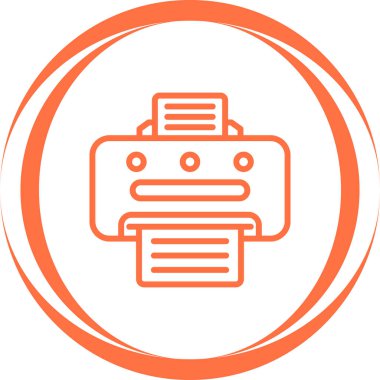 Robotun vektör simgesi