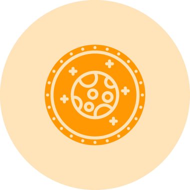 Modern simgenin vektör illüstrasyonu