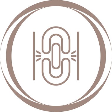 Modern simgenin vektör illüstrasyonu