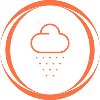 cloud web icon simple illustration