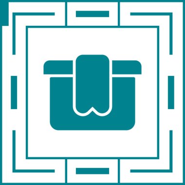 Modern b 'nin vektör illüstrasyonu eksik simgesi