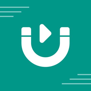 Uzun gölgeli, top ikonlu beyaz çizgi beyzbol sopası. vektör illüstrasyonu