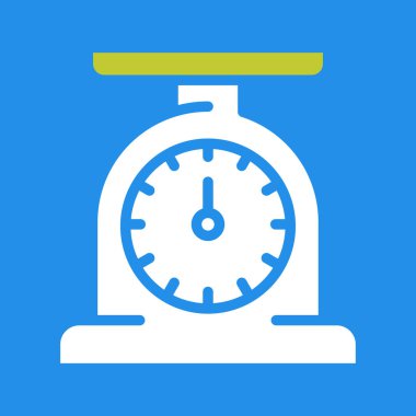 saat düz vektör simgesi