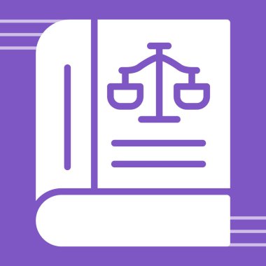 Beyaz arkaplanda yasal belge simgesi izole edildi. Yasal belge simgesi. vektör illüstrasyonu.