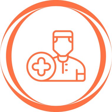 Doktor Web simgesi vektör illüstrasyonu