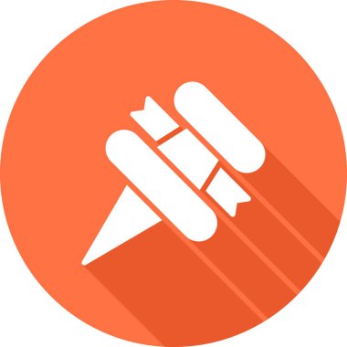 Bir kalemin vektör illüstrasyonu