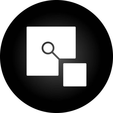 seo modern simgesinin vektör illüstrasyonu