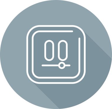 Modern simgenin vektör illüstrasyonu