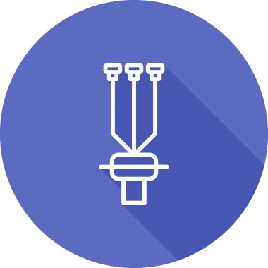 Web vektörü basit illüstrasyonunu doldur