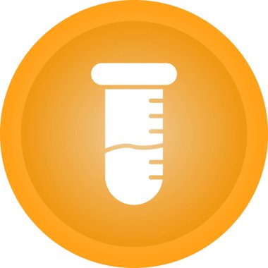 Düz moda termometre simgesi. vektör illüstrasyonu.