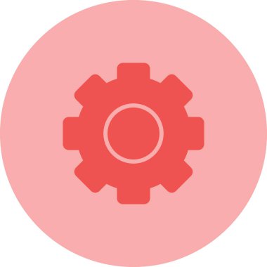 Teçhizat Web simgesi basit illüstrasyon