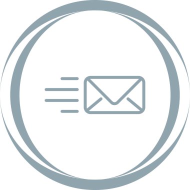 e- posta iletisi ikonu vektör illüstrasyon tasarımı