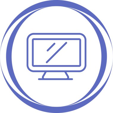 Bilgisayar web simge vektör çizim