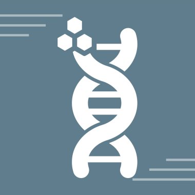 Molekül DNA yapısı simgesi