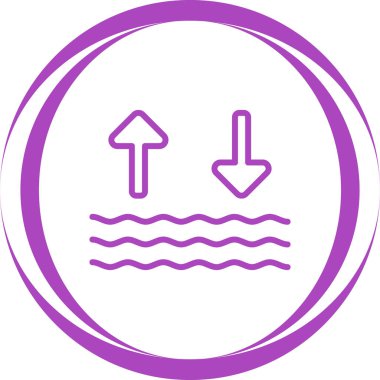 Modern simgenin vektör illüstrasyonu