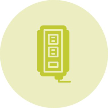 Modern b 'nin vektör illüstrasyonu eksik simgesi