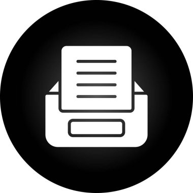 Vektör belgesi Simge illüstrasyonu