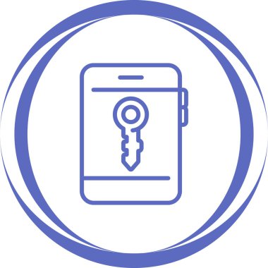 mobil simge vektör illüstrasyonu