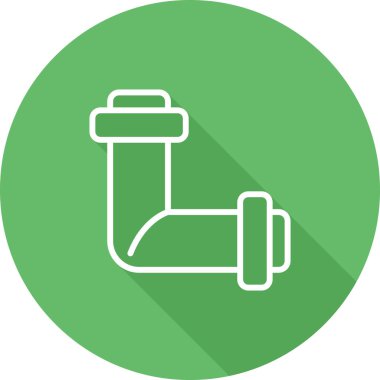 içecek simgesi izole edilmiş vektör çizimi