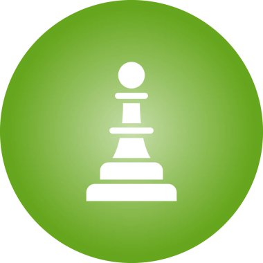 Modern b 'nin vektör illüstrasyonu satranç ikonundan yoksun