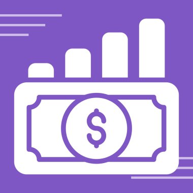 Dolar banknotları vektör simgesi kolayca değiştirebilir veya düzenleyebilir