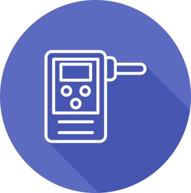 Modern b 'nin vektör illüstrasyonu eksik simgesi