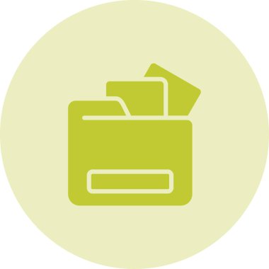 Dosya. Web simgesi basit illüstrasyon