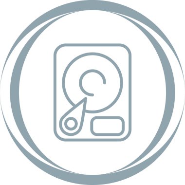 Modern simgenin vektör illüstrasyonu