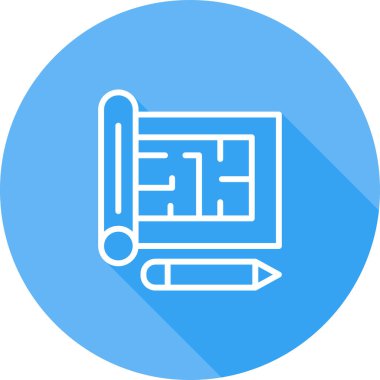 kalem simgesinin vektör illüstrasyonu