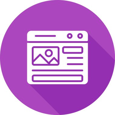 seo modern simgesinin vektör illüstrasyonu