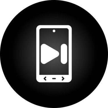 vektör modern düz daire simgesi