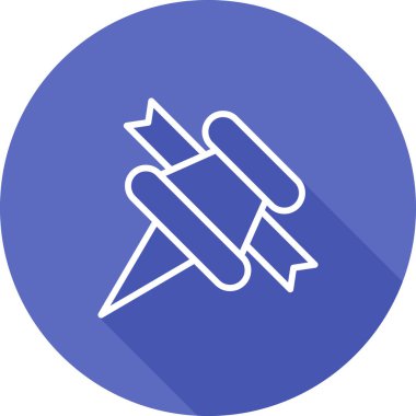 Roket. Web simgesi basit illüstrasyon