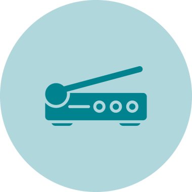 Modern b 'nin vektör illüstrasyonu eksik simgesi