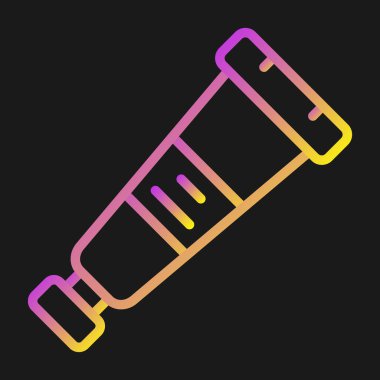 test tüp vektör simgesi