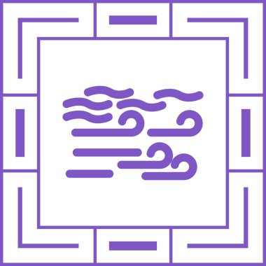 Modern bir simgenin vektör illüstrasyonu