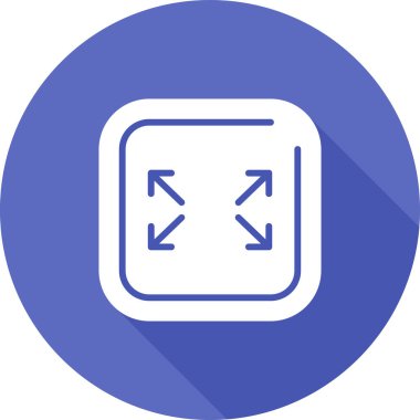 Bir web simgesinin vektör illüstrasyonu