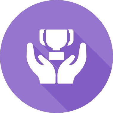 Bardak. Web simgesi basit illüstrasyon