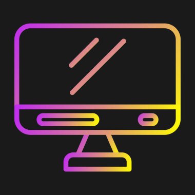 bilgisayar simgesi, basit vektör tasarımı