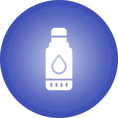 su şişesi simge vektör çizim