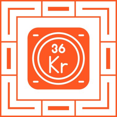 Modern bir simgenin vektör illüstrasyonu